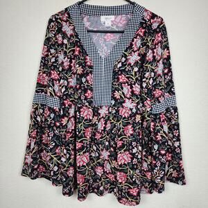 Boho Floral Medium Blouse